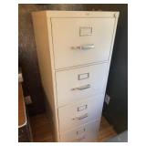 4 drawer filing cabinet