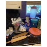 Misc. inc. noodle rolling pin