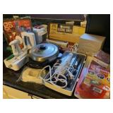 Kitchen items incl. electric knives