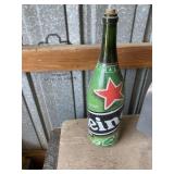 19" Heineken bottle