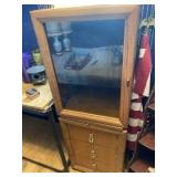 Cabinet with glass door