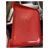 Vintage SONIC car hop tray, locker box, misc.