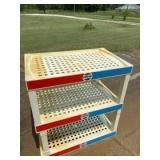 Plastic Pepsi Shelving unit
