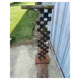 Cast Iron Mailbox stand