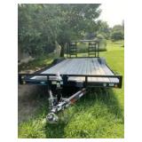 PJ flatbed trailer 102" Wide, 20