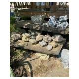 Sandstone steps. Top 6.5