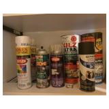 Spray paint & misc.