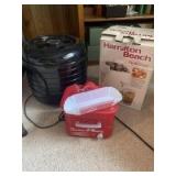 Dehydrator hotdog maker and Hamilton Beach juicer