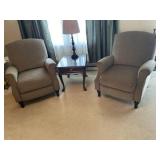 Two lane recliners. Recliners only