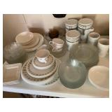 Miscellaneous including Carell dinner plates and