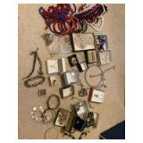 Miscellaneous jewelry including rain