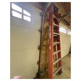 8 foot fiberglass Greenbull step ladder and 6