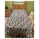 Twin size handmade quilt