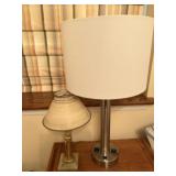 Two table lamps