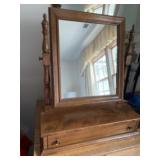 Table top Jewelry box with mirror