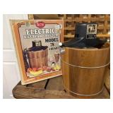 New electric ice cream freezer