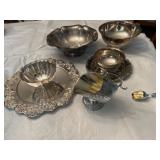 Silverplate pieces