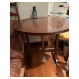 Round side table. 32 inches in diameter