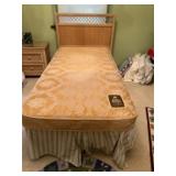 Wicker/RattanTwin size bed