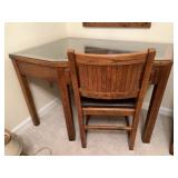 Corner desk. Appears to be Young Hinkle as it