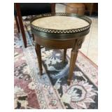 Small side table 18 inches tall 13 inches in