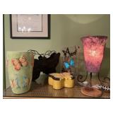 Butterfly and misc. decor