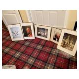 Five pieces photography art done by Frank.