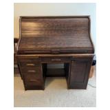 Old roll top desk