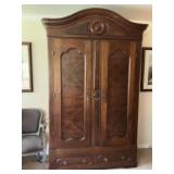 Antique armoire. Door appears to have been