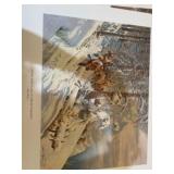 Signed John Clymer and Terpning prints