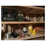 Small aluminum pail and other miscellaneous