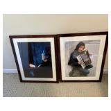 2 pieces photography art including hallowed be