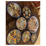 Bowl and plates from Mexico