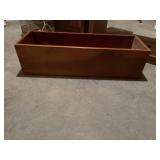 Wood box, bench and luggage stand