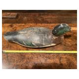 Old wood duck decoy