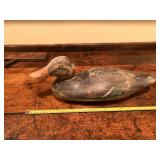 Old wood duck decoy