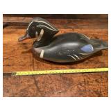 Old wood duck decoy