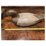 Old wood duck decoy