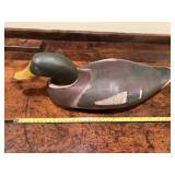 Old wood duck decoy