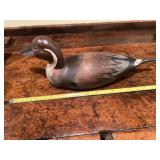 Old wood duck decoy