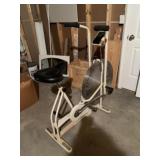 Schwinn Airdyne exercise bike. Makes a clicking