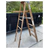 6 foot wood step ladder