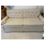White hide a bed couch