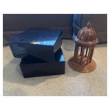 Two very heavy blocks of white appears to be