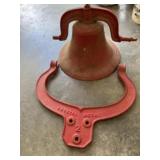 Old O. S. Bell & Co. Dinner Bell. 16 inches in