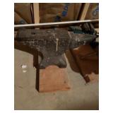 18" anvil. This is downstairs and heavy.