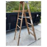 6 foot wood step ladder