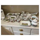 Villeroy and Bosch dinnerware. Various patterns.