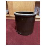 Brown crock