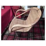 Wicker/rattan rocking chair